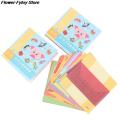 3D 54Pages Origami Cartoon Animal Book Kids Paper Art Baby Early Learning Education Baby Toys. 