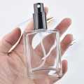Clear Glass Spray Bottle (30ml / 50ml) for Essential Oils, Small Empty Fine Mist Spray Bottle, for Cleaning, Aromatherapy, Cosmetic Sprays with Sprayer Pump for Lotion Perfume and Body Care. 