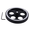 300Mmx6Mm Industrial Aluminum Rubber Measuring Encoder Meter Wheel for Industrial Encoder. 