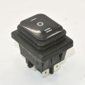 【Black】 1x Red Green Black RLEIL RL2 Waterproof IP65 ON/OFF Car Rocker Switch. 