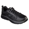 Skechers Men Work Flex Advantage Slip Resistant Shoes - 77040-BLK. 