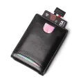 Bagger Clip Holder Wallet For Men Cow Card Case Card Holder Coin Purse Casual. 