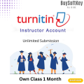 Trnitin Instructor 1 Month Private Class with Account for AI detection and Plagiarism Checker. 