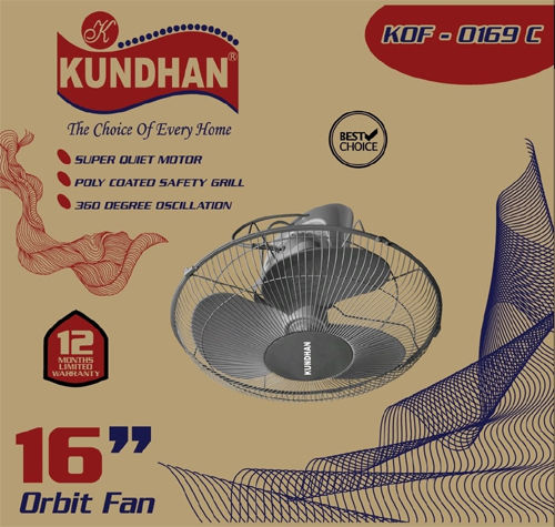 Super Quality Orbit Ceiling Fan 16 Inch