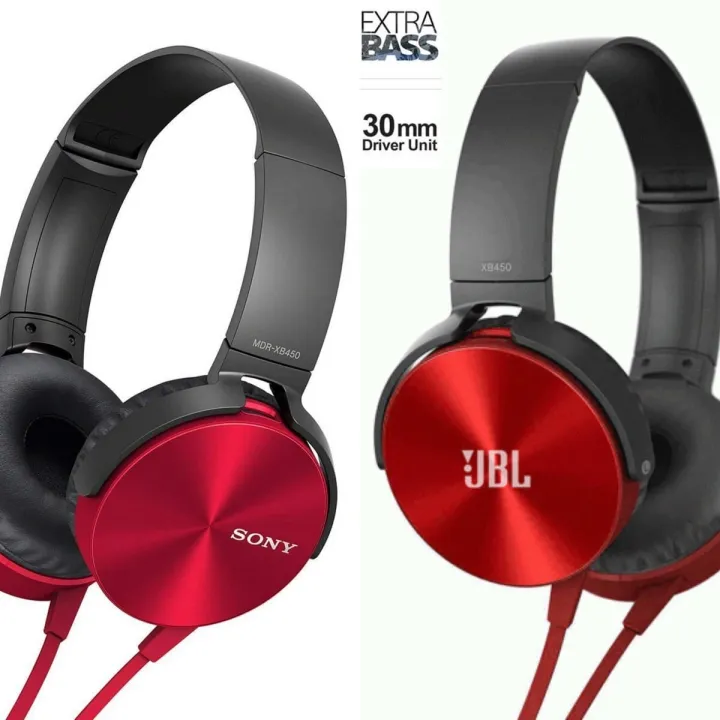 So-ny%20JBL%20Earphones%20Over%20The%20Head%20Headphones%20Hands%20free%20XB450%20XB550%20Extra%20Bass%20-%20Image%204