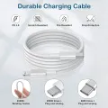 Fast Charging 20w USB C Power adapter & USB C to Lightning Cable For iPhone 16 15 14 13 12 11 Pro Max Xs Max XR 8 6 7 Plus Charger. 