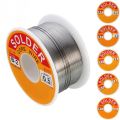 3.3m 1.0mm 60/40 FLUX 2.0% Tin Lead Tin Wire Melt Rosin Core Solder Soldering Wire Roll. 
