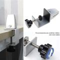 4XFD Aluminum Alloy Privacy Panel Screen Clamp Adjustable Partition Support Desk Divider Bracket Thickened C-Shape Clip. 