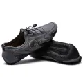 【ALLGOOD】Mr.Y Size 38-48 Men Cow Leather Octopus Loafers Moccasins Shoes Casual Driving Shoes Slip-on Shoes for Men Kasut Lelaki(Beige,Black,Grey). 