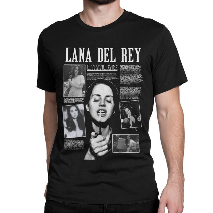Lana%20Del%20Rey%20Ldr%20Ultraviolence%20Men%20Women's%20T%20Shirt%20Humorous%20Tees%20Short%20Sleeve%20Round%20Collar%20T-Shirts%20Cotton%20Printing%20Tops%20-%20Image%202