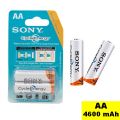 Sony AA Cycle Energy Rechargeable Battery 4600mAh 1.2V. 