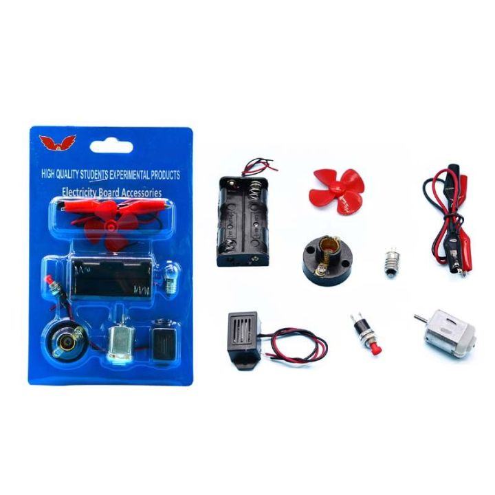 School%20science%20experiment%20Electrical%20practical%20testing%20kit%20including%20battery%20holder,%20bulb%20holder,%20on%20off%20switch,%20mini%20motor,%20mini%20fan,%20buzzer,%20wire%20clip%20-%20Image%203