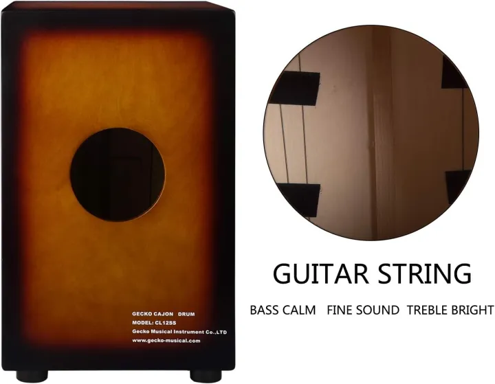 GECKO%20Adjustable%20%20Cajon%20BOX%20with%20Bag%20Aley%20Key%20Drum-Wooden%20Percussion%20with%20Adjustable%20Guitar%20Strings%20%7C%20Birch%20Wood,%20Compact%20&%20Lightweight%20with%20carrying%20case%20-%20Image%206