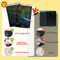 12 lcd writing pad for kids Graphics Tablet lcd writing tablet pad kid Drawing pad 彩色手写板. 