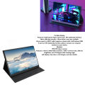 Second External Monitor Portable Gaming Monitor 2560x1600 Resolution Clear Color HDR 1200:1 Contrast Ratio Multi Port for PC. 