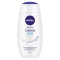 NIVEA Crème Soft 250ml Body Wash| Shower Gel with Natural Almond Oil|Clean, Healthy & Moisturized Skin|Microplastic Free SAM. 