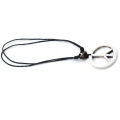 Adjustable Black Code With   Pendant For Men. 