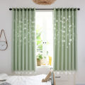 Hollow Out Flower Window Curtain for Shading Home Decoration. 