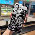 Case Cover For IPhone 11 12 Pro Max 13 Mini 6 6S Plus 6+ Case Soft Clear TPU Anime One Piece Nica Luffy Zoro Shanks Protection Fashion Back Cover Popular Camera Protective INS Anime Full Protection Shockproof Cute Ultra-thin Luxury. 