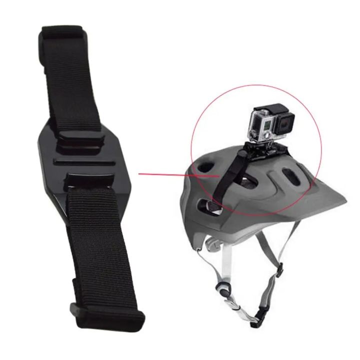 Adjustable Bicycle Sports Vented Action Camera Helmet Strap Mount Belt for GoPro Camera Action Video Cameras Accessories