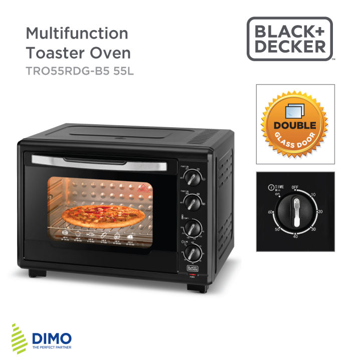 BLACK+DECKER%20Toaster%20Oven,%20Double%20Glass%20-%2055L%20TRO55RDG-B5%20-%20Image%208