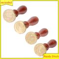 Moon Star Pattern Wax Seal Fire Painting Stamp for Scrapbook Envelope Gift Cards. 