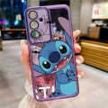 Samsung Galaxy M55 M15 5G Happy Stitch Soft Phone Case Smile Monster Clear Candy Silicon Case Camera Protector Cover. 