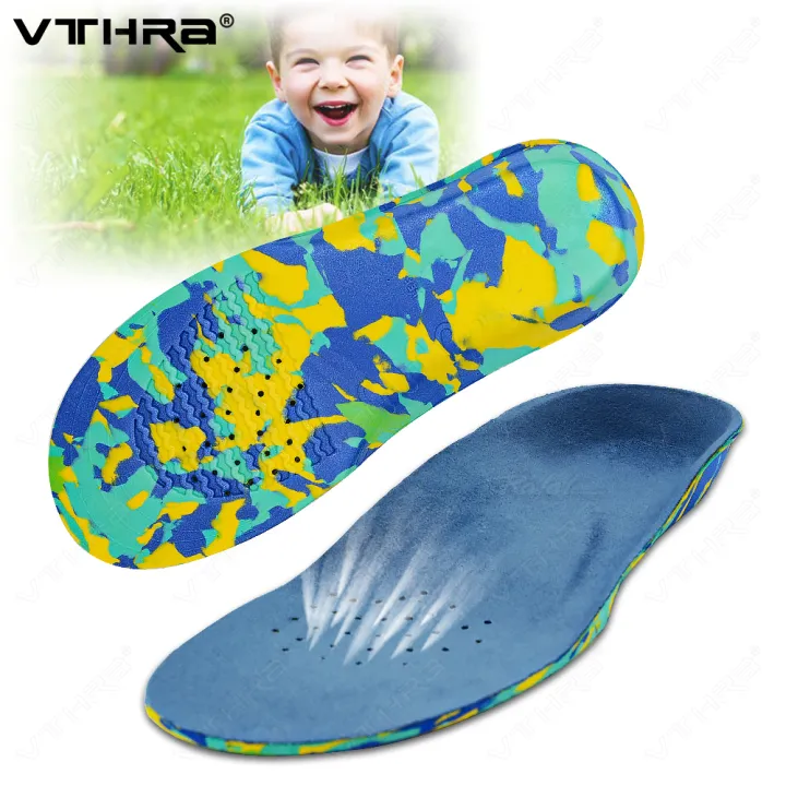 Ortopedic Children's Insole For Shoes Kids High Arch Support Flat Feet Plantar Fasciitis Baby Shoes Pad Lightweight Comfortable