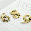 【Miga Plaza】dongxing 1pc Height 5cm Golden Home Sticker Address Door Label Gold Modern House Number. 