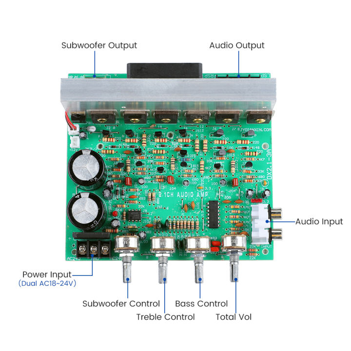 Aiyima%20Audio%20Amplifier%20Board%202.1%20Channel%20240w%20High%20Power%20Subwoofer%20Amplifier%20Sound%20Amplificador%20Home%20Theater%20Amp%20Dual%20Ac18-24v%20-%20Image%202