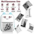 Small Portable Wireless Thermal Photo Printer Pocket Student Mini Error Label Printer. 