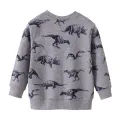 Little Maven New Children's Clothing for Boys Hoodies Kids Clothes Cartoon Dinosaurs Sweatshirt Cotton Spring and Autumn Tops. 