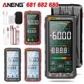 ANENG 681 682 683 Digital Professional Multimeter Smart Anti-burn Rechargeable Non-contact Voltage Tester AC/DC Voltage Meter. 
