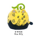 Blox Fruits Game Plush Toy Fruit Leopard Pattern Box Plush Toy Soft Stuffed Fruits Toy For Children. 