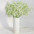 Artificial Plastic Flowers Bouquet White Gypsophila DIY Home Wedding Balcony Babysbreath Outdoor Decoration Flower. 