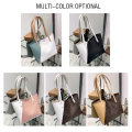 High Quality Purses Handbags Pu Leather Large Capacity Patchwork Color Bag Shoulder Bags. 