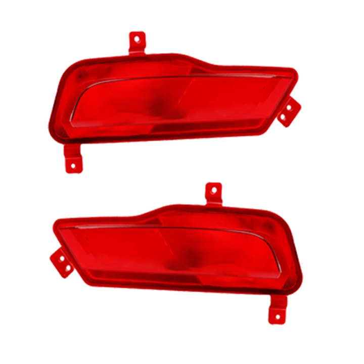 1Pair Car Rear Bumper Fog Light Parking Warning Reflector Taillights for MG ZS 2017 2018 2019