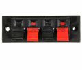 4 position Connector Terminal Push in Jack Spring Load Audio Speaker Terminal Breadboard Clip At 900  B. 