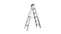 Alumex Commercial Aluminium Ladder - 6 Feet. 