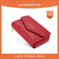 MATEYOYO Women's Wallet Simple Fashion Purse Large Capacity Money Bag Multifunctional Clutch Wallet PU Leather Card Wallet Zipper Coin Pocket. 