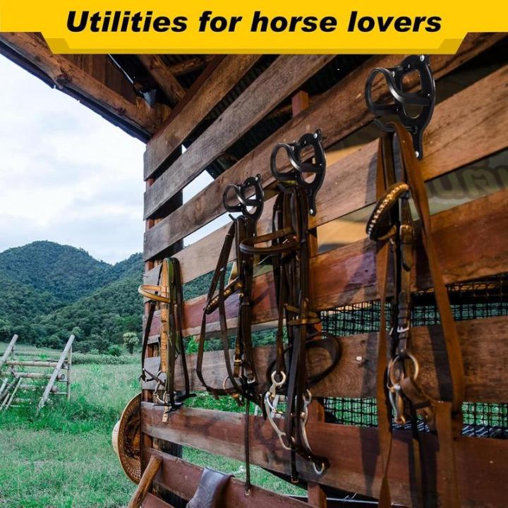 Horse%20Bridle%20Rack%20Metal%20Rack%20Holder%20For%20Tack%20Room%20Portable%20Horse%20Bridle%20Hooks%20Horse%20Tack%20Harness%20Storage%20For%20Garage%20Porch%20Utilit%20-%20Image%202