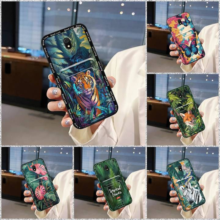 Back%20Cover%20Full%20wrap%20Phone%20Case%20For%20Xiaomi%20Redmi%208A%20Fashion%20Design%20Silicone%20Card%20slot%20Card%20bag%20Shockproof%20Soft%20case%20TPU%20-%20Image%205