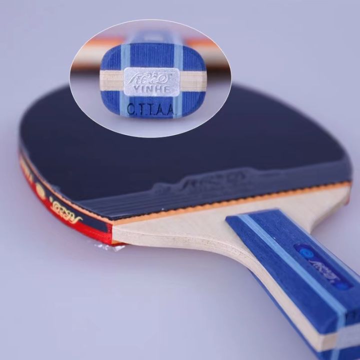 YINHEGalaxy%20Racket7Star9Star%20Table%20Tennis%20Rackets%20Finished%20Racket%20Single%20Shot%20Pure%20Wood%20SIX%20STAR%20Samsung%20Shakehand%20Grip%20Straight%20-%20Image%204