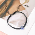 Lucky Blue Eye Turkish Evil Eye Bracelets for Women Men 7 Knots Handmade Braided Rope Red Bracelet Female Jewelry Gifts. 