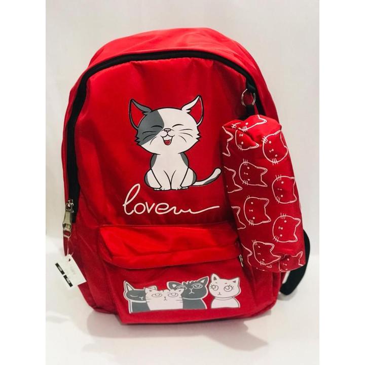 Hello kitty/Moow stylish double shoulder backpack / School bag for girls