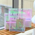 【ALLGOOD】1 PC Fashion Women Clear Tote Pvc Laser Waterproof Transparent Handbags Female Large Shopper Shoulder Bag Summer Beach Portable Pouch. 