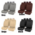 Universal Car PU Leather Front Car Seat Covers Back Bucket Car Seat Cover Auto Interior Car Seat Protector Cover. 