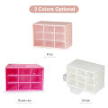Plastic Parts Storage Box 9 Drawer Storage Hardware and Craft Cabinet Wall Mount. 