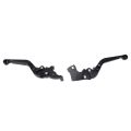 Motorcycle Handlebar Master Cylinder Lever 2Pcs Smoother Operation Motorcycle Clutch Brake Lever for RSV4 RSV4-R RSV4-RR RSV4-RF. 
