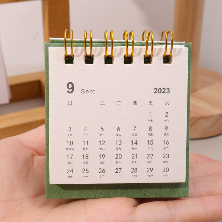 2024%20Retro%20Simple%20Solid%20Color%20Desk%20Calendar%20Desktop%20Paper%20Mini%20Stand%20Calendar%20Daily%20Table%20Planner%20Yearly%20Agenda%20Organizer%20-%20Image%202